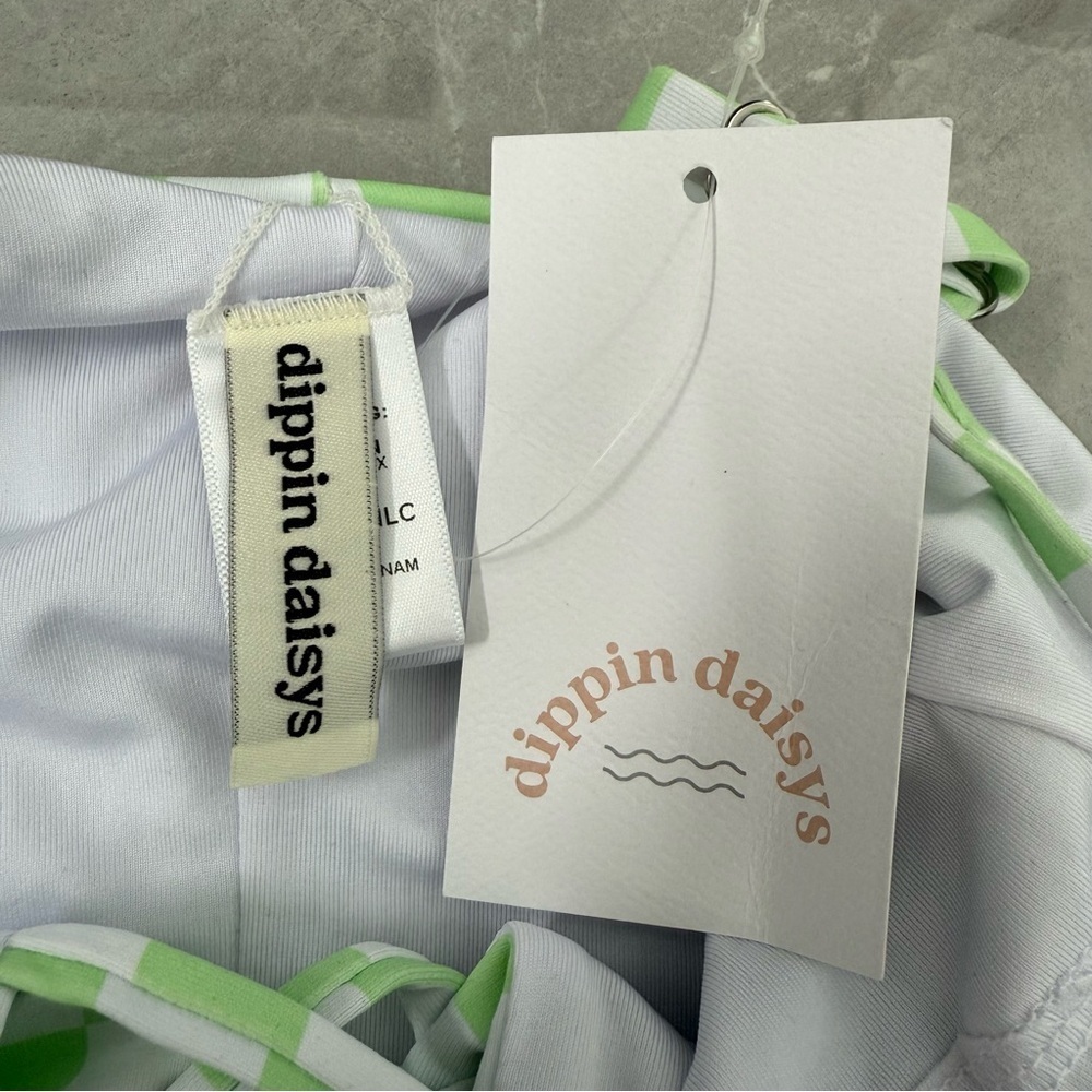 Women’s Dippin’ Daisy’s Bliss One Piece Swimsuit Checked Out Small - Picture 14 of 16